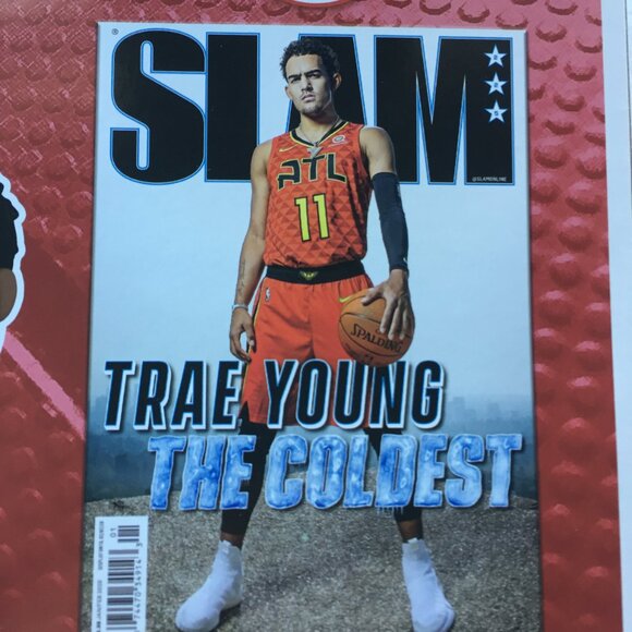 NEW Slam Magazine Cover NBA Atlanta Hawks Trae Young Funko Pop Figure #18 - Picture 12 of 12
